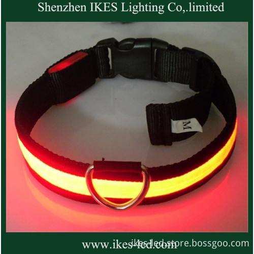 Latest Multicolor LED Dog Collar/Lighting Dog Collar with Fashionable Design